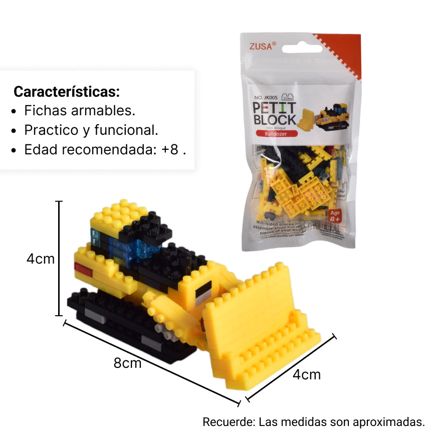 fichas de armar maquina de construccion para niños