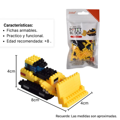 FICHAS DE ARMAR MAQUINA DE CONSTRUCCION PARA NIÑOS