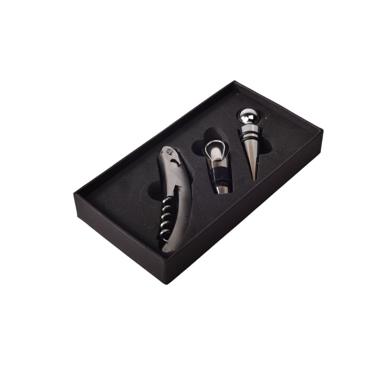 kit descorchador de vino por 3pcs acero inoxidable