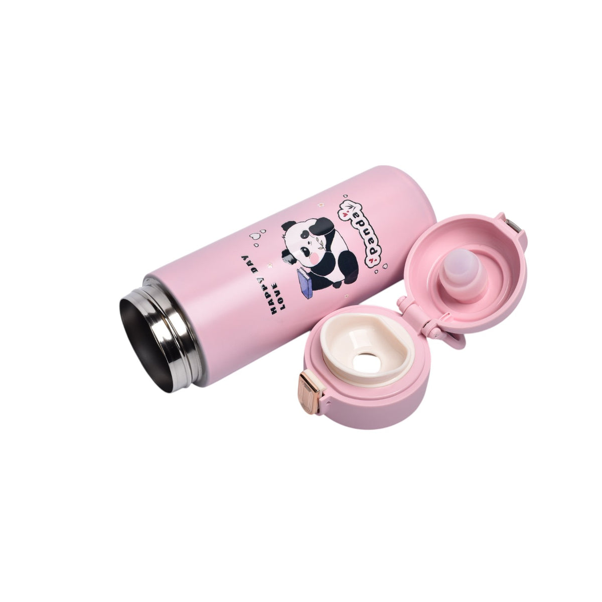 termo acero inoxidable 500ml metalico dim:6x20