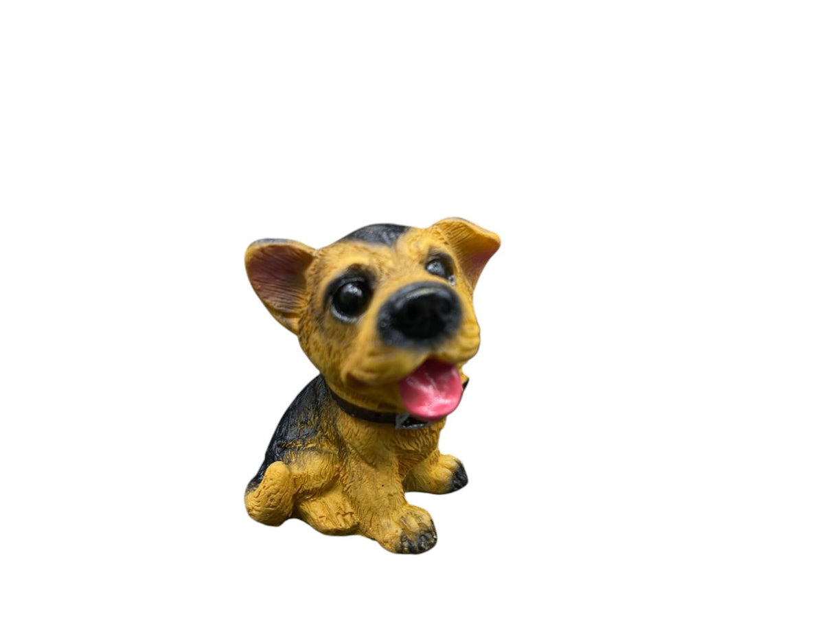 adorno resina diseño perros dim:4x3x3