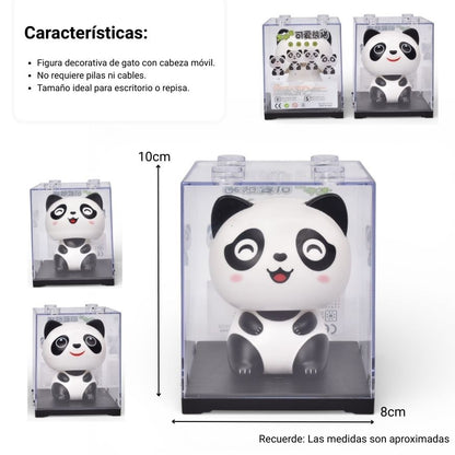 OSO SOLAR PLASTICO COLOR NEGRO BLANCO DIM:8X8X10