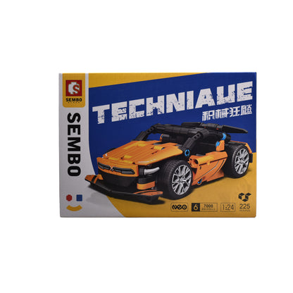 FICHAS DE ARMAR PLASTICO FERRARI CARRO 25X18.8CM