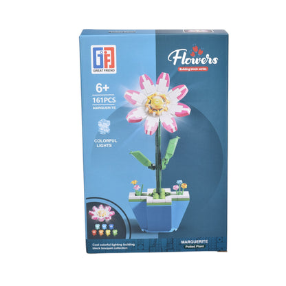 BLOQUES FICHAS PLASTICA ARMABLE DISEÑO FLOR REF:123-769-770-771-772