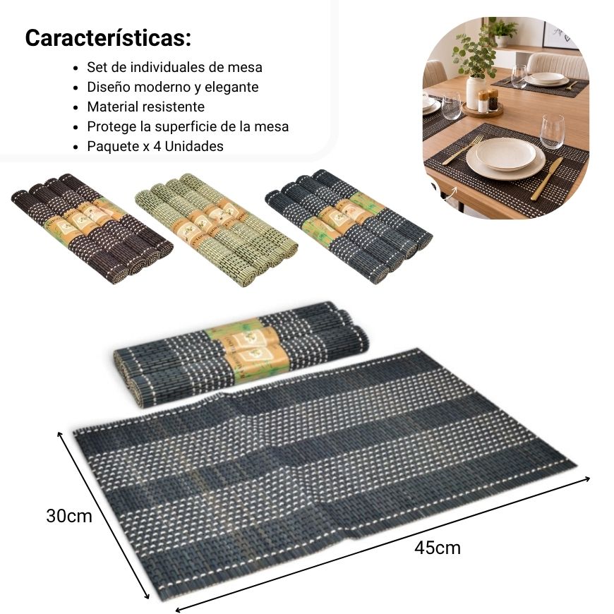 esterilla para sushi dim:30x45cm