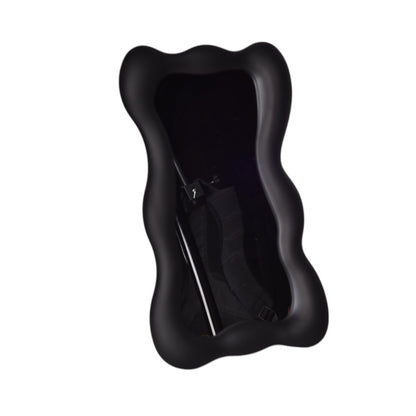 ESPEJO VIDRIO PLASTICO DIFERENTES COLORES DIM:33X20X2