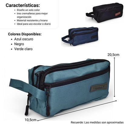 CARTUCHERA POLIESTER DIM:20X10X7