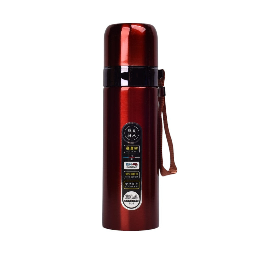 termo acero inoxidable 500ml  dim: 6x6x23