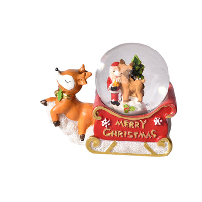 BOLA DE NIEVE ADORNO DE NAVIDAD