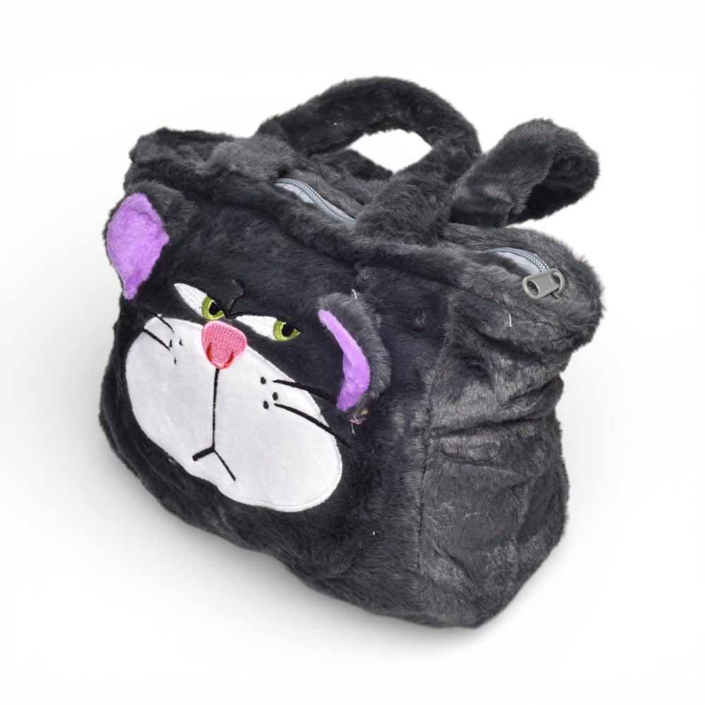 bolso cartera personaje poliester peluche dim:30x18x8