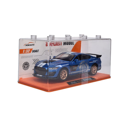 CARRO DE COLECCION METALICO CON ESTUCHE ACRILICO DIM:9.8 x 18.4 x 9.8 cm