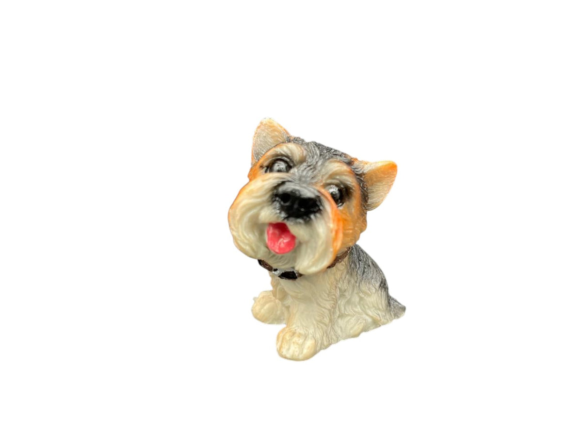 adorno resina diseño perros dim:4x3x3
