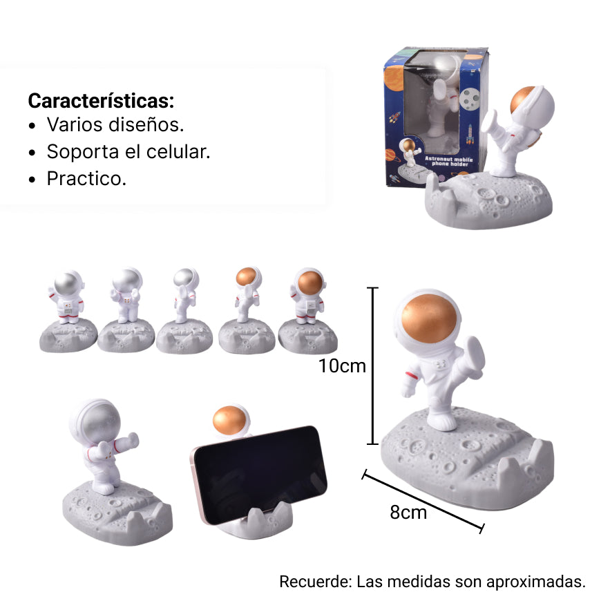 porta celular astronauta dim: 8x10x10