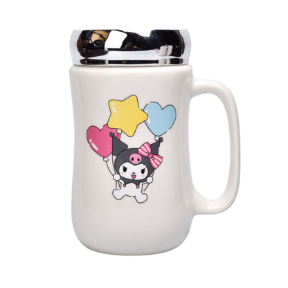 POCILLO CERAMICA KUROMI PERSONAJE 450ML DIM:7X14