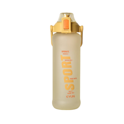 BOTELLA DE AGUA PLASTICO 1000ML DIM:27*8*8