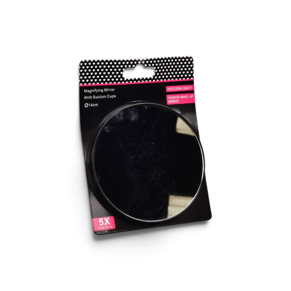 espejo redondo plastico dim:14cm