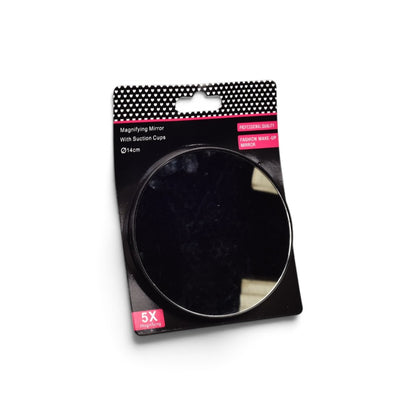 ESPEJO REDONDO PLASTICO DIM:14CM