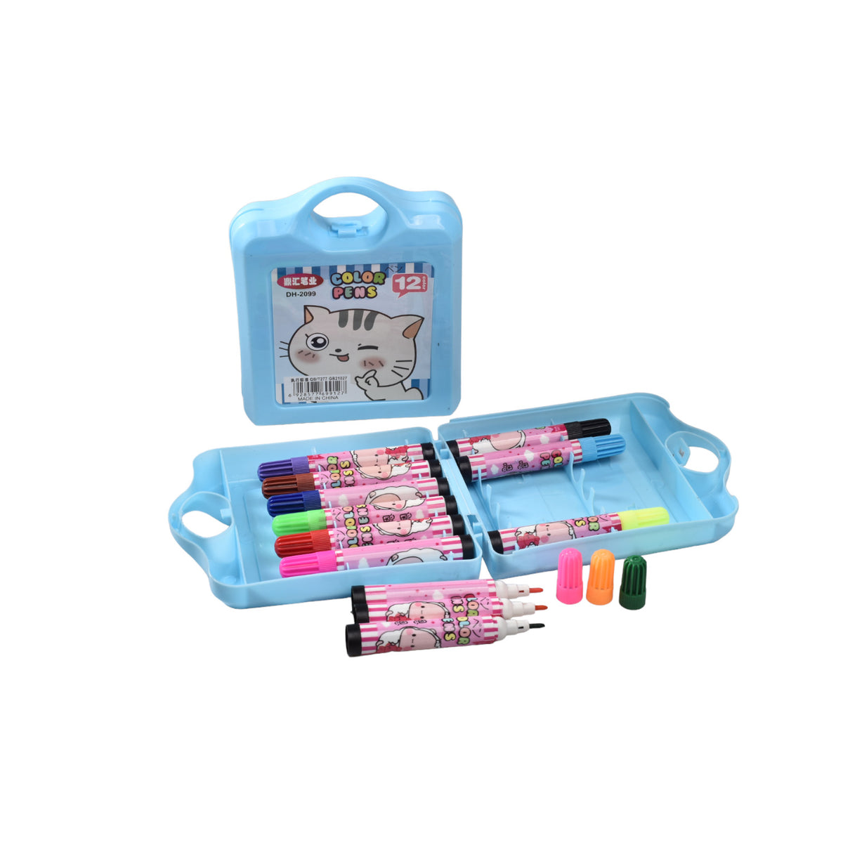 plumones  x 12 pcs infantil