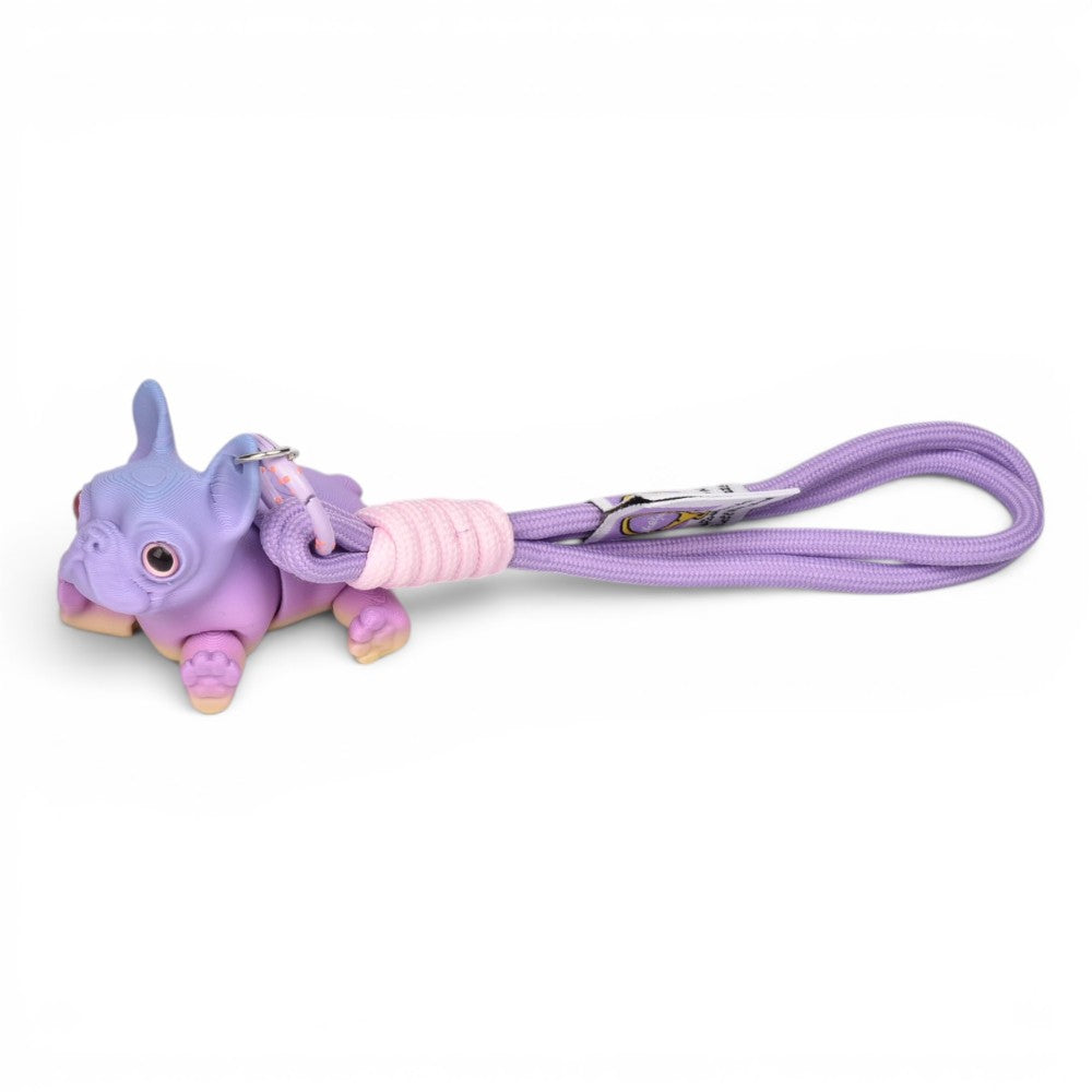 llavero perro plastico dim: 6x6cm