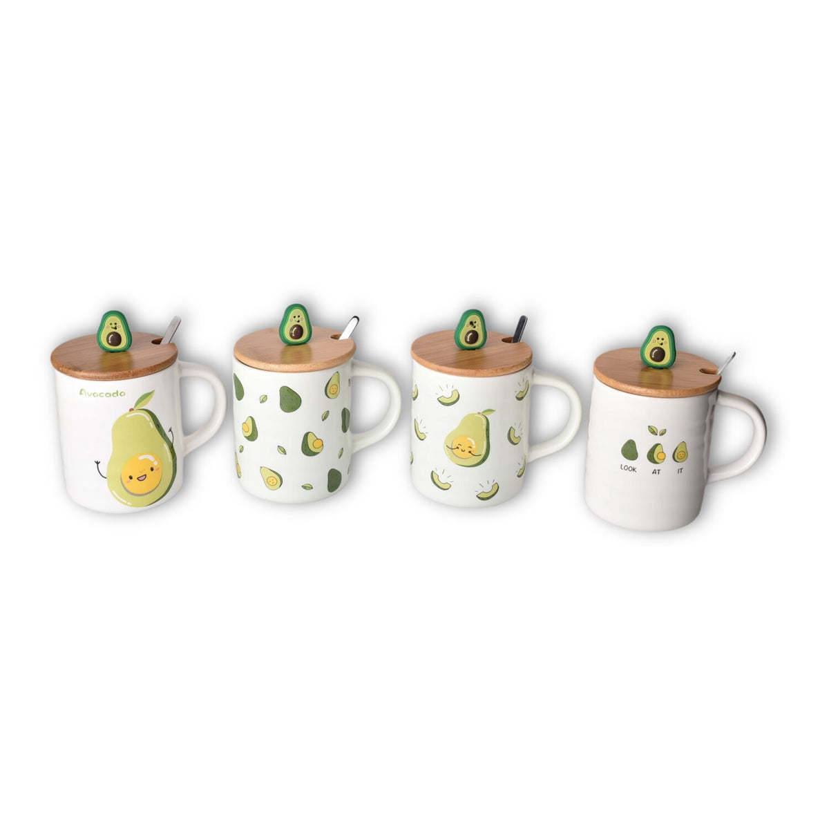 pocillo ceramica con cuchara dim:8*10cm