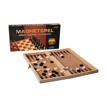 JUEGO DE MESA AJEDREZ MADERA DIM:34X17X3