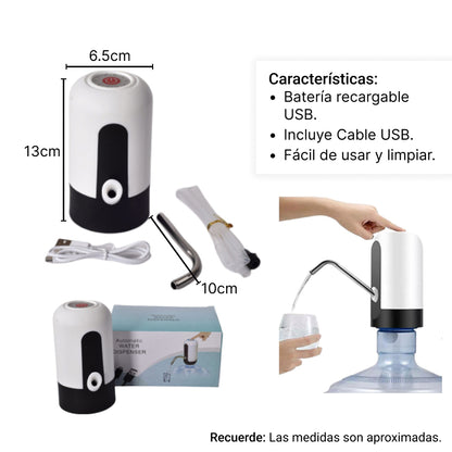 DISPENSADOR AGUA PARA BOTELLON MANUAL DIM:14*8*7CM