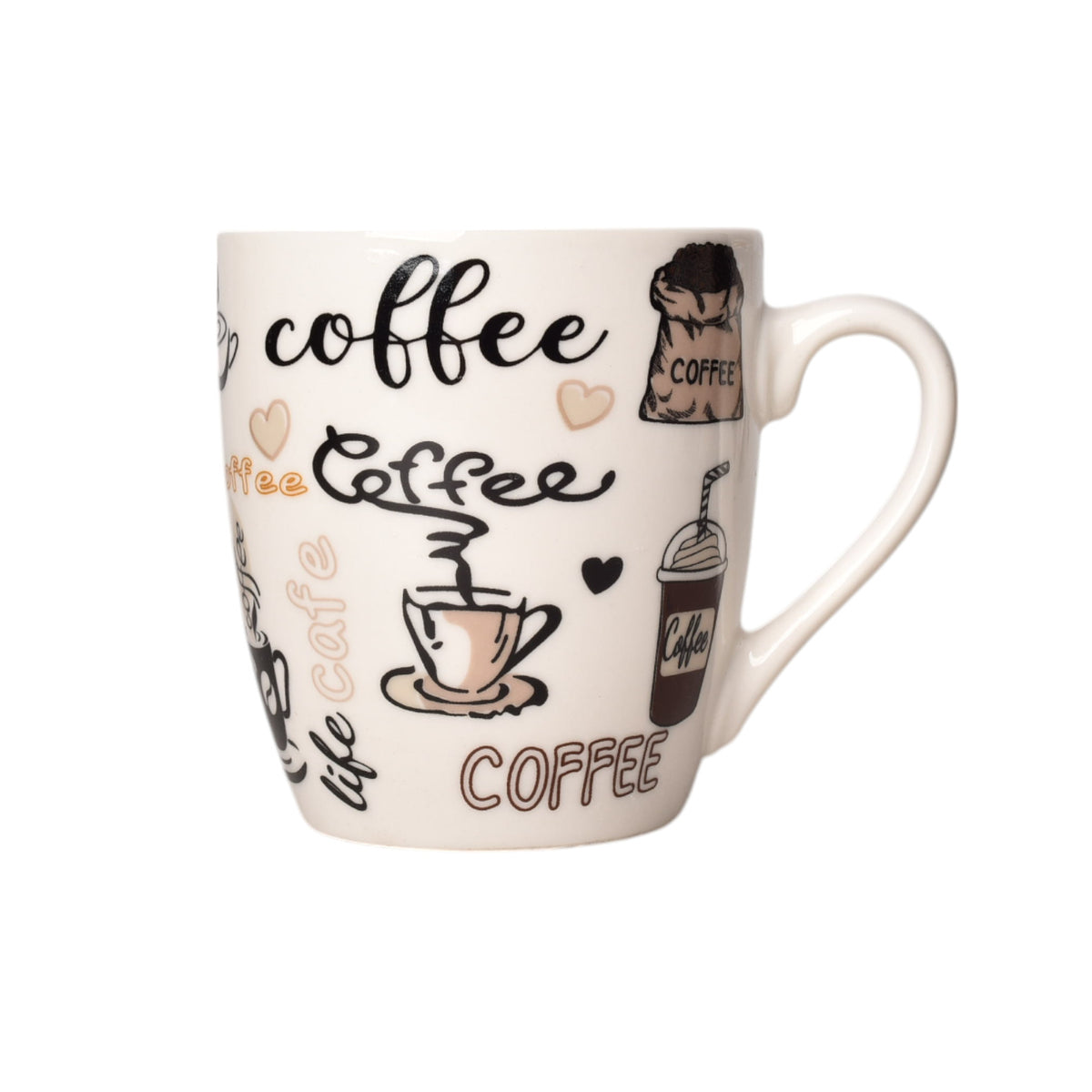 mug pocillo ceramica varios diseños 200ml dim:7x7x8