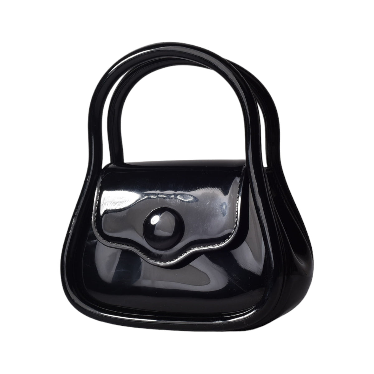 cartera bolso manos libres con cadena dama pvc varios colore