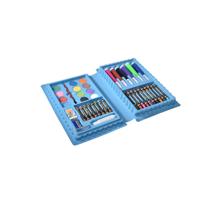 SET CAJA DE 42 KIT PCS HERRAMIENTAS DE PINTURAS DIM:22X13X3