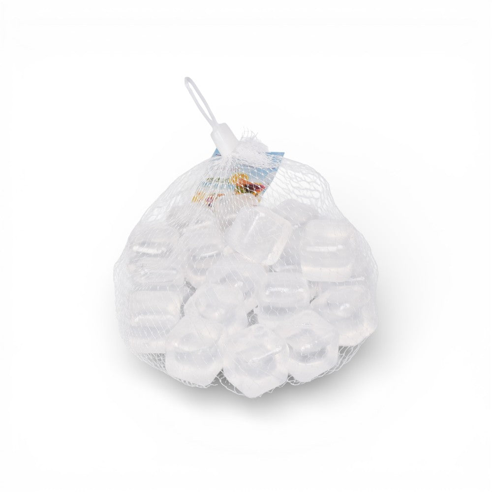 set 20und cubos de hielo transparente reutilizable plastico para bebida fria
