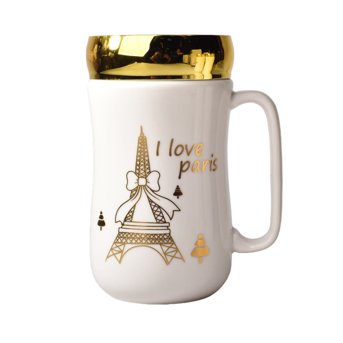 mug pocillo ceramica diferentes diseños con tapa de 400ml