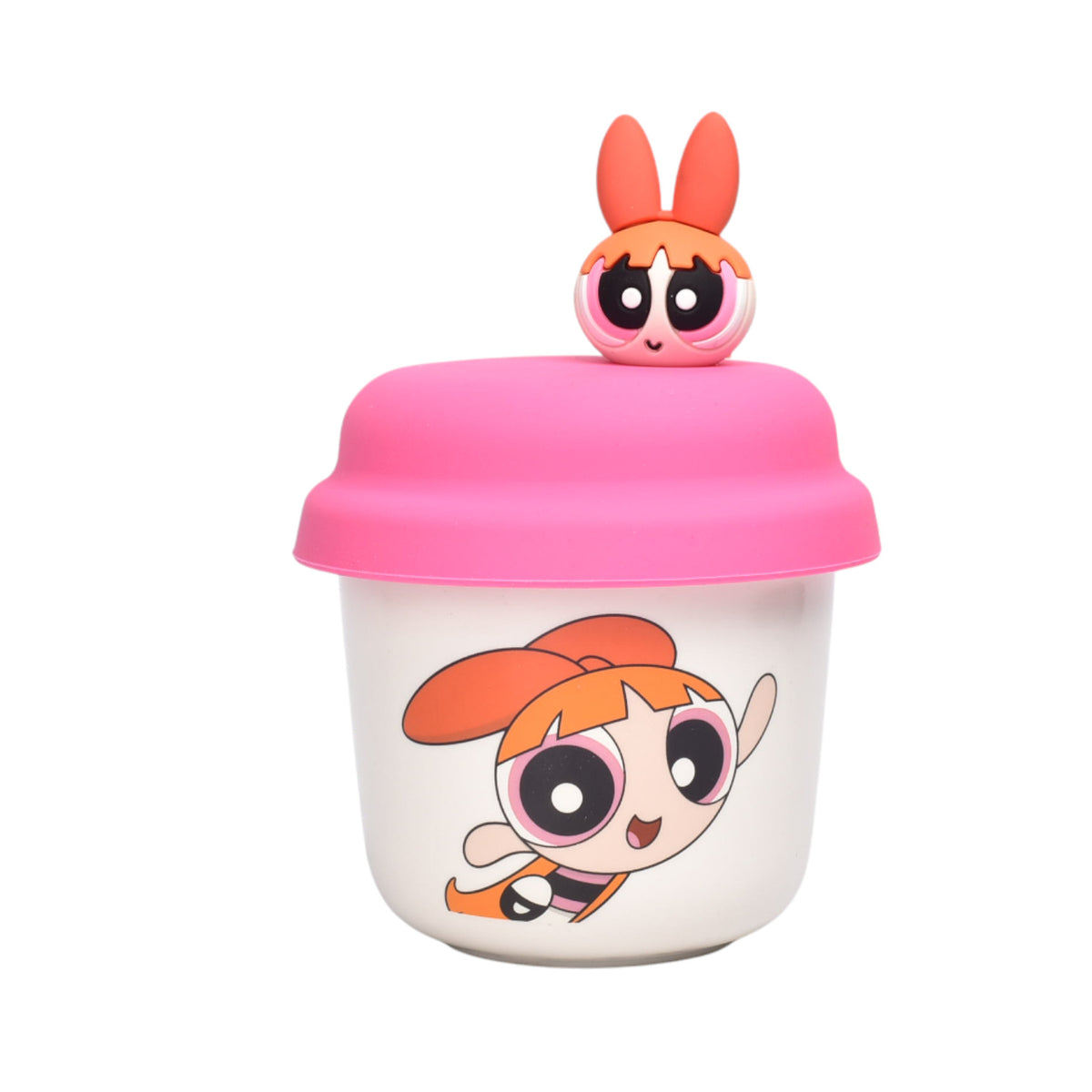 mug pocillo ceramica con tapa personaje 260ml dim:9x7