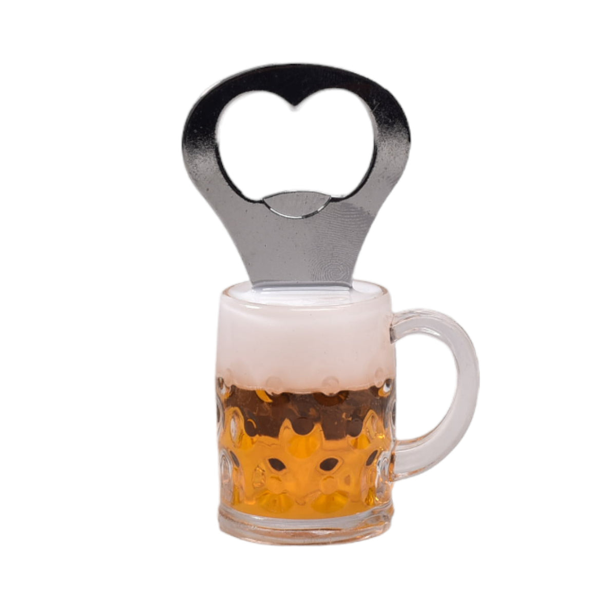 destapador plastico con iman forma vaso cerveza dim:9x3x3