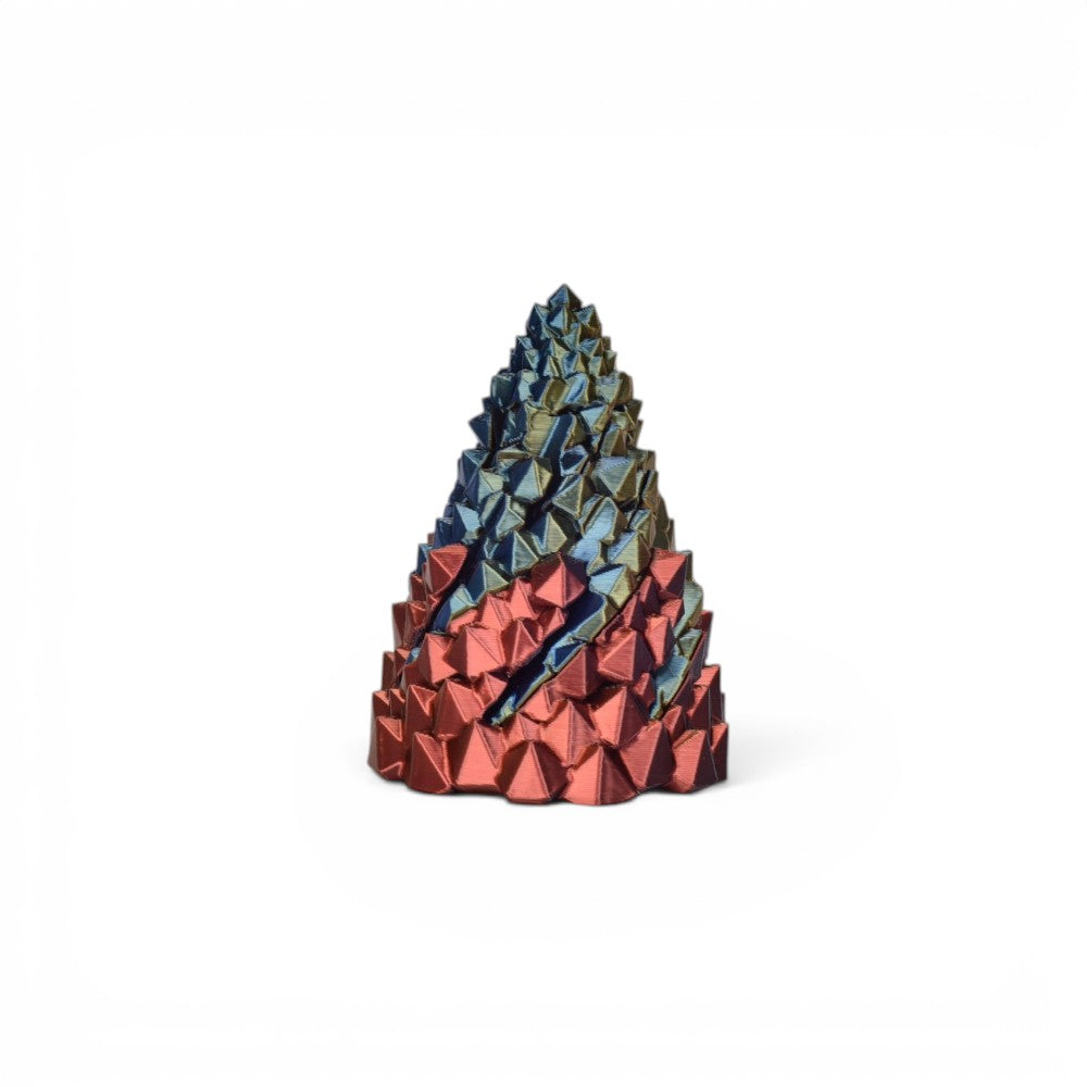 juguete didactico forma piramide plastico dim:8x6cm