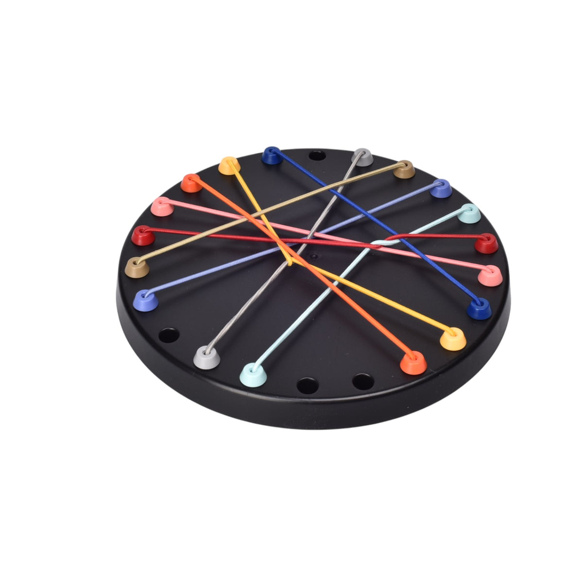 juego de mesa nudos de cuerdas familiar plastico dim:23x22