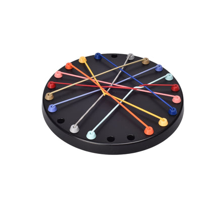JUEGO DE MESA NUDOS DE CUERDAS FAMILIAR PLASTICO DIM:23X22