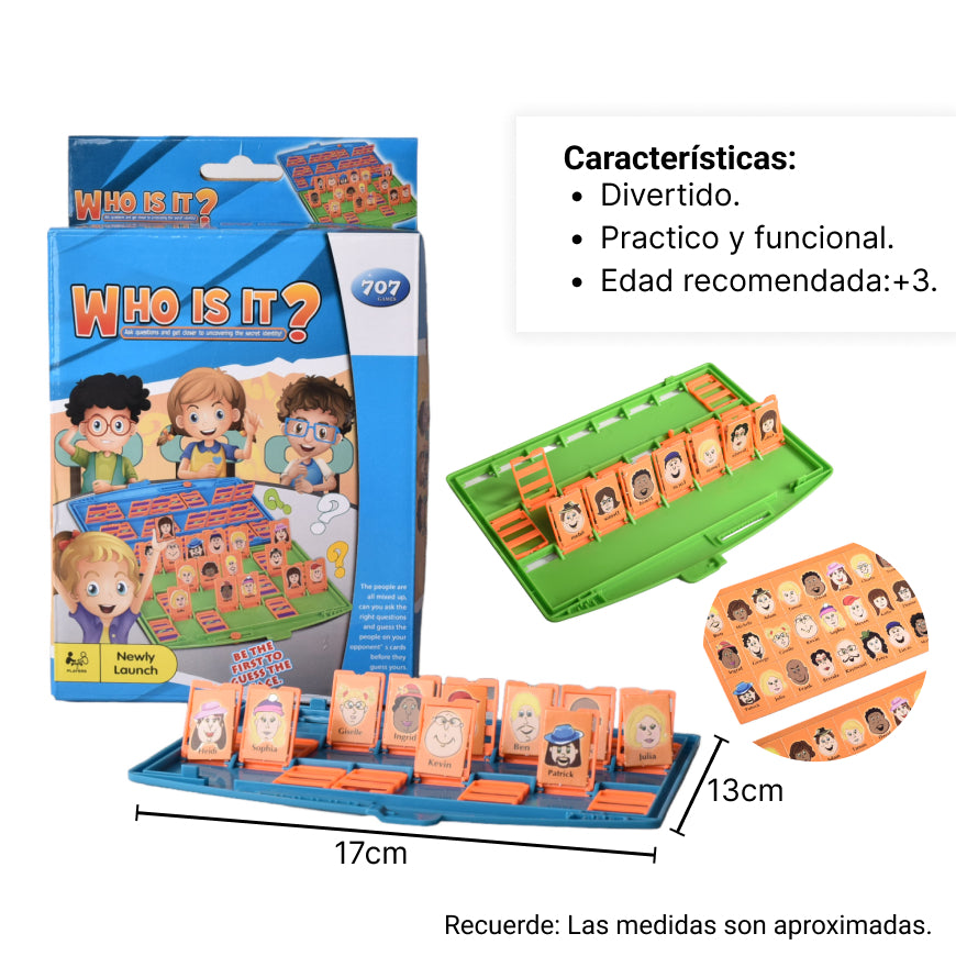 juego de mesa adivina personas