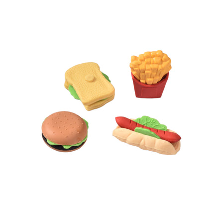 SET BORRADORES FIGURA COMIDA RAPIDA