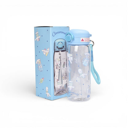 BOTELLA DE AGUA 550ML PERSONAJE PLASTICO DIM:20X6