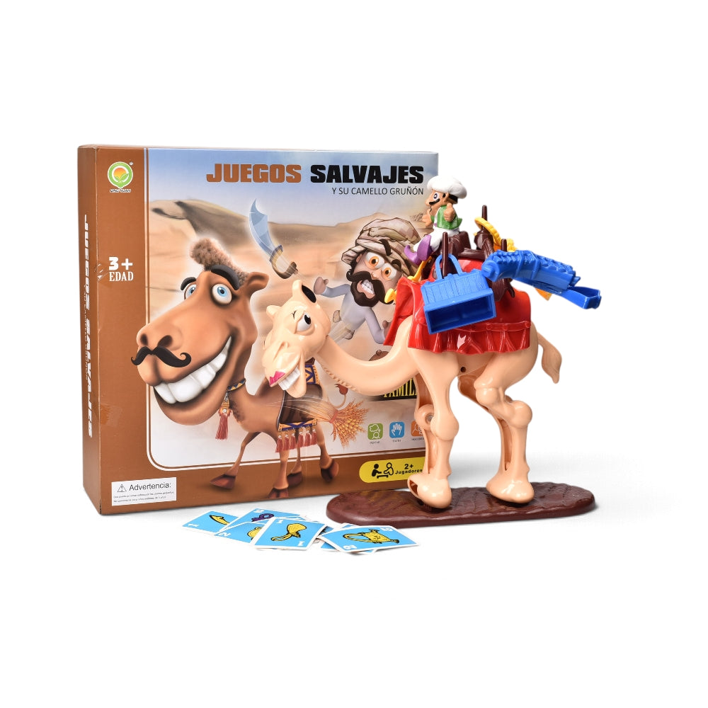 juego de mesa camello gruñon dim:26.7x26.7x8.7cm