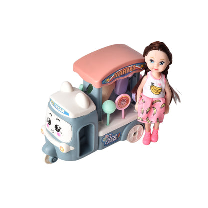 JUGUETE MUÑECA CON ACCESORIOS PLASTICA