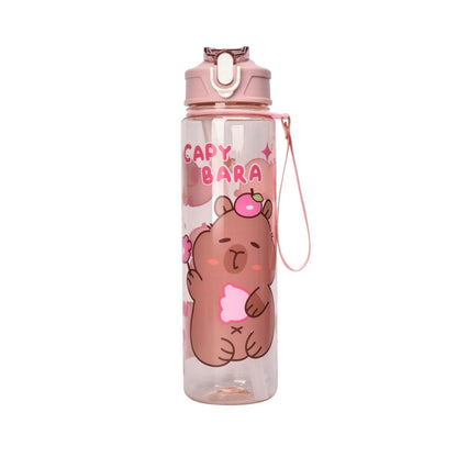 BOTELLA DE AGUA 800ML CAPYBARA DIM:7X7X26