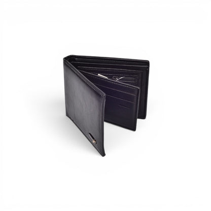 BILLETERA PARA HOMBRE SINTETICO  DIM:11.5X9.5CM