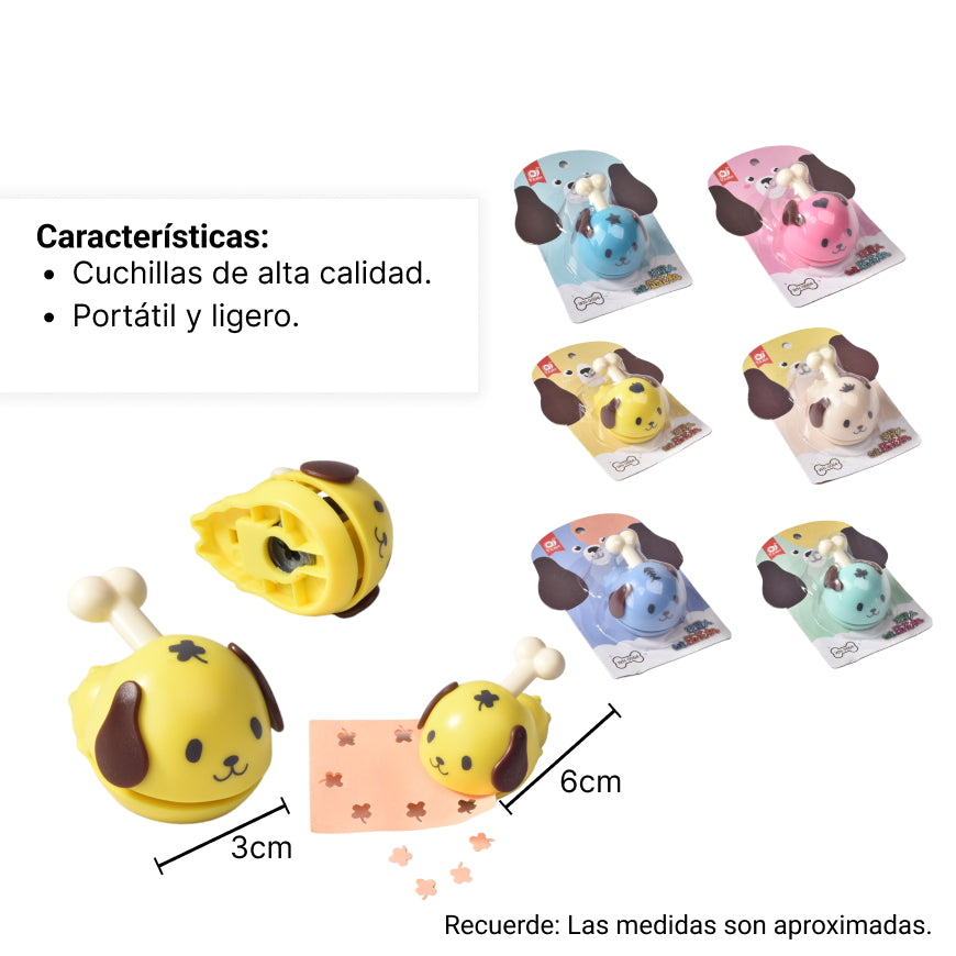 perforadora cortador con diseño figuras dim:5