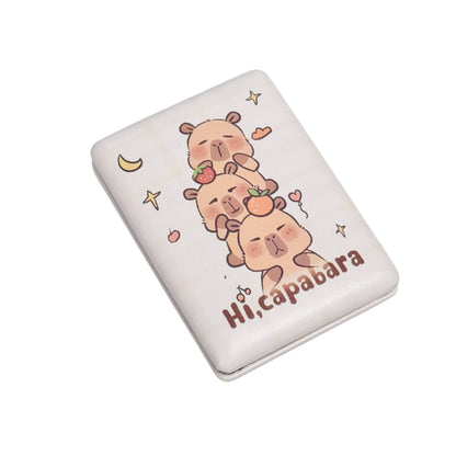 ESPEJO CUADRADO CARTERA CAPYBARA DIM:6X8