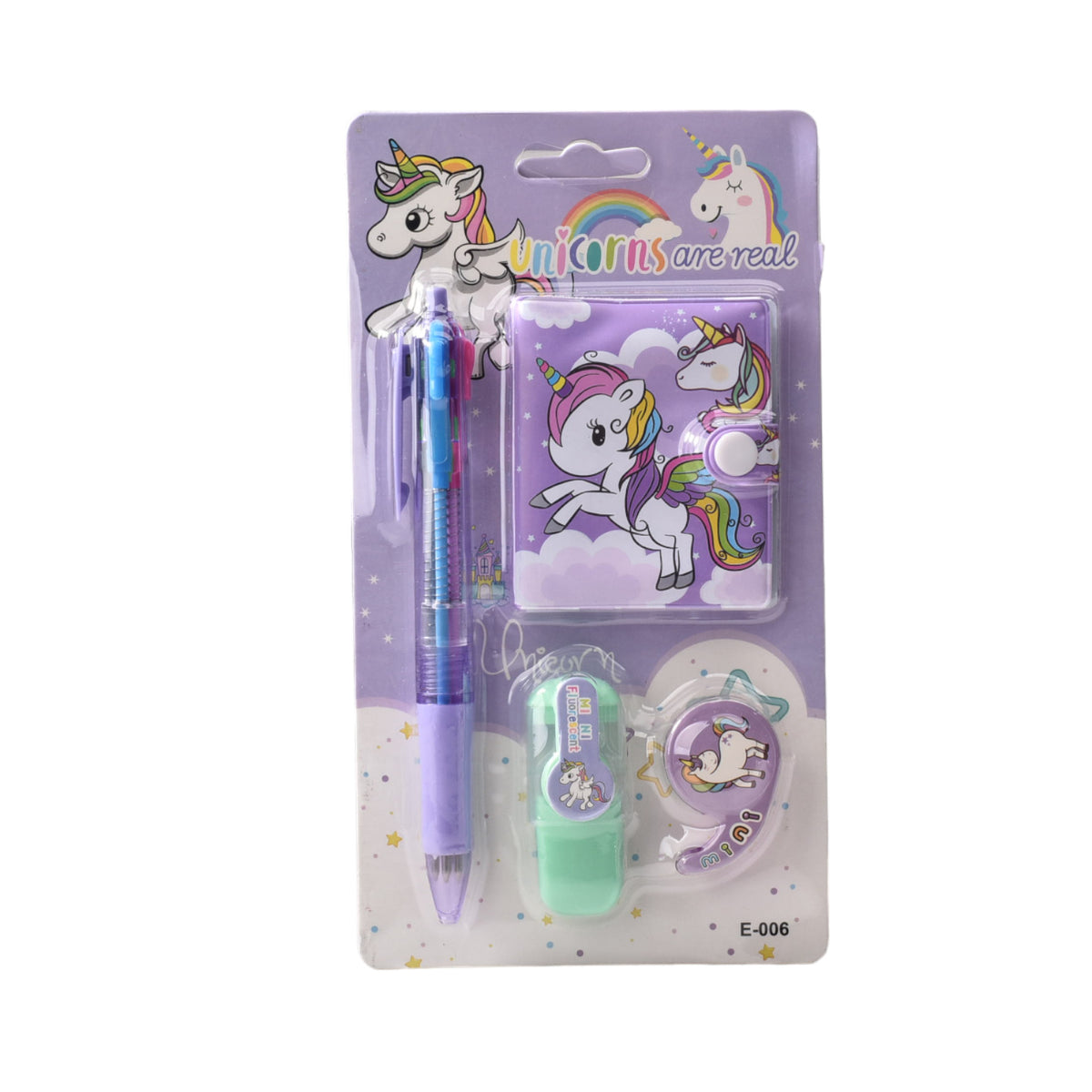 set kit 4pcs  de  escolar en uno