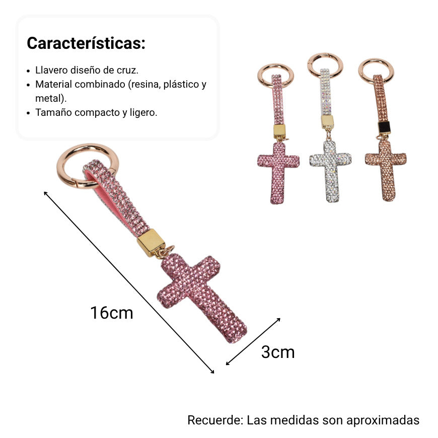 llavero resina plastico y metal dim:3x1x16