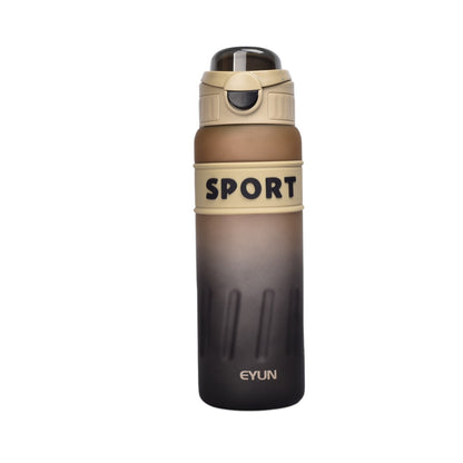 BOTELLA DE AGUA 900ML PLASTICA  DIM:7X7X25