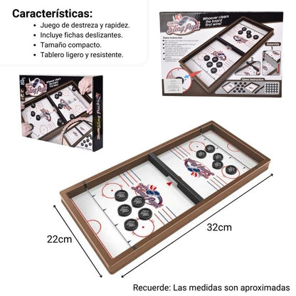 JUEGO DE MESA 2 EN 1 PARA NIÑOS INTERACTIVO DIM:32X22X5