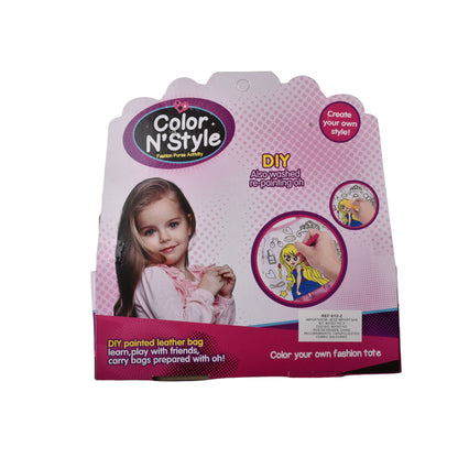 BOLSO PARA NIÑAS MAGICO PARA COLOREAR